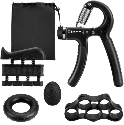 Hand Grip Adjustable Trainer Gripper Strengthener Gym