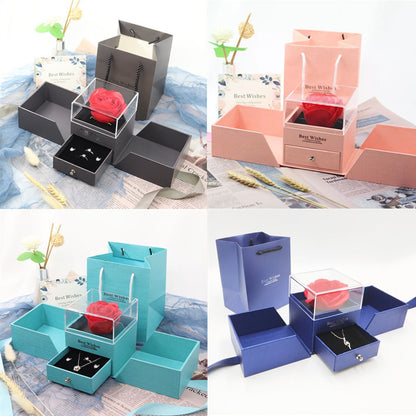 Rose Jewelry Box, Makeup Storage