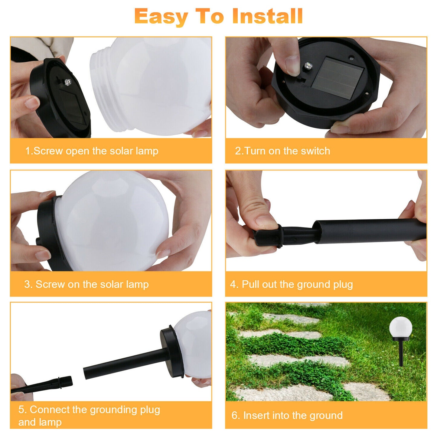 Outdoor Solar Lights Garden