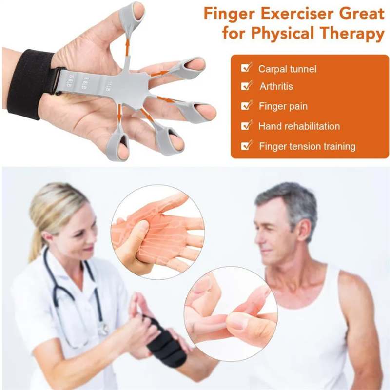 Silicone Grip Device Finger Exercise Stretcher Finger