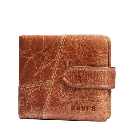 KAVIS Genuine Leather Women Wallet