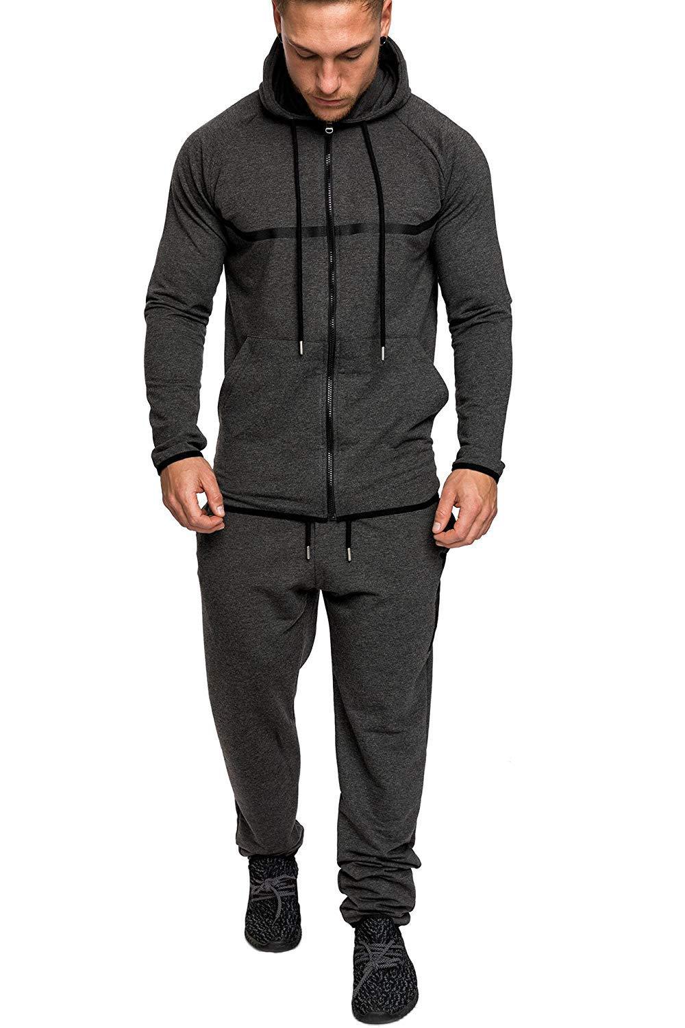Leisure Sports Fitness Suit Men's Snowflake