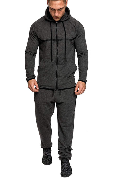 Leisure Sports Fitness Suit Men's Snowflake
