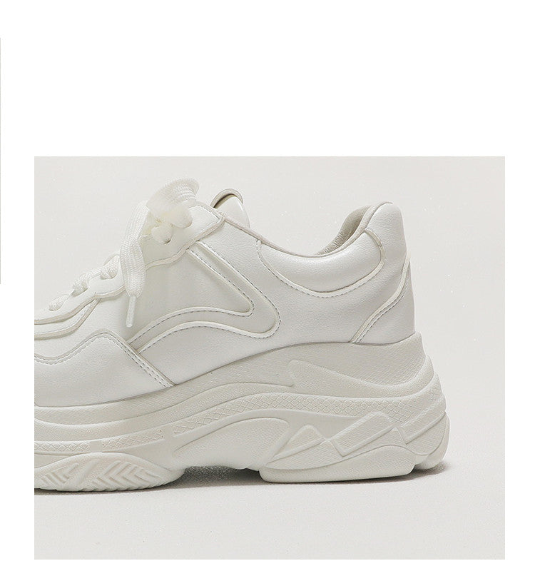 Breathable white shoes