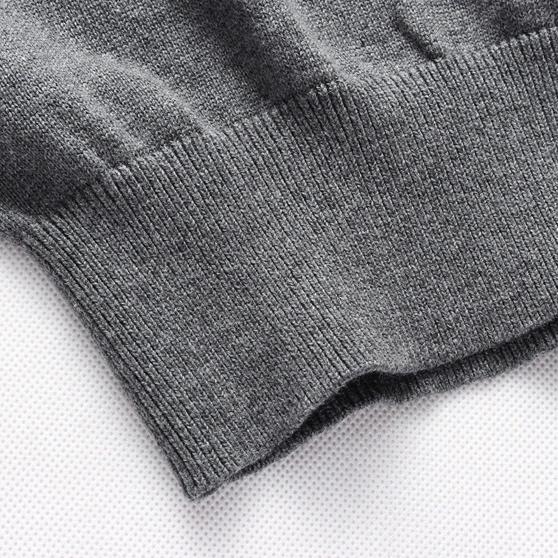 Winter Men's Round Neck Thicken Sweater