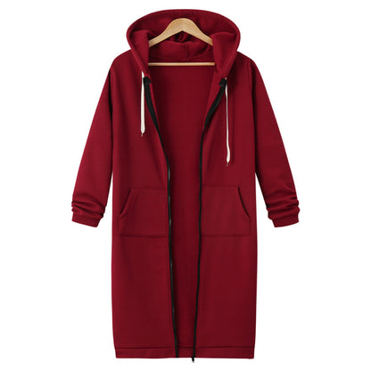 Sweater Fleece Long Jacket