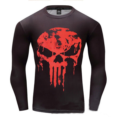 Punisher Men Compression Shirts
