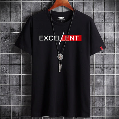 Cotton Summer Men's Short-sleeved T-shirt