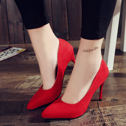 Style Shallow Mouth High Heel Women's Shoes