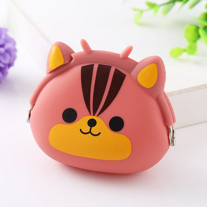 Lovely Girls Silicone coin bags