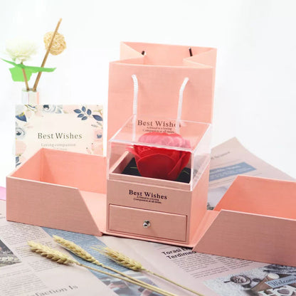 Rose Jewelry Box, Makeup Storage