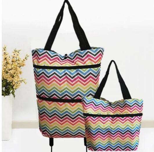 Products 2 in 1 Foldable Shopping Cart