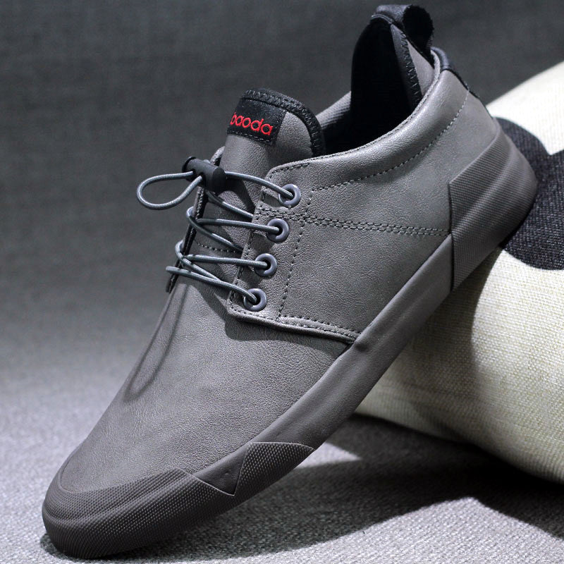 Fashion men shoes lace-up leather