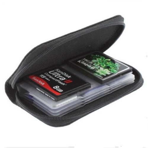 SD memory card storage carrying bag