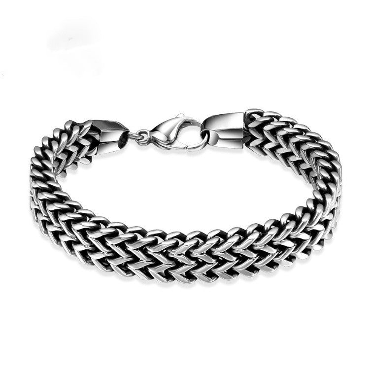 Titanium Steel Bracelet Male