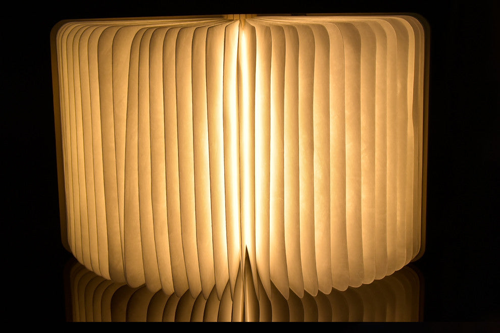 LED Night Light Folding Book Light USB Port
