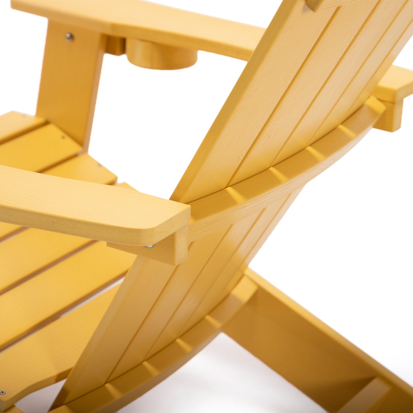 TALE Adirondack Chair Backyard Outdoor Furniture Painted Seating With Cup Holder All-Weather And Fade-Resistant Plastic Wood Ban Amazon - Catch And Ship