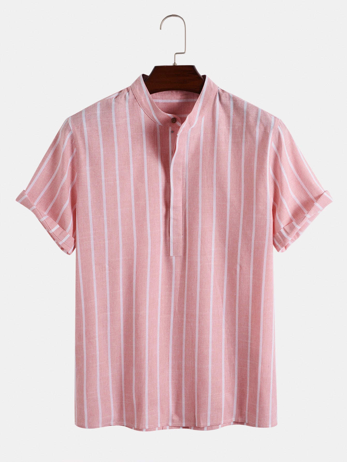 Casual Men's Shirt Short Sleeve