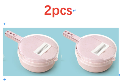 8 In 1 Vegetable Slicer With Strainer Vegetable Cutter