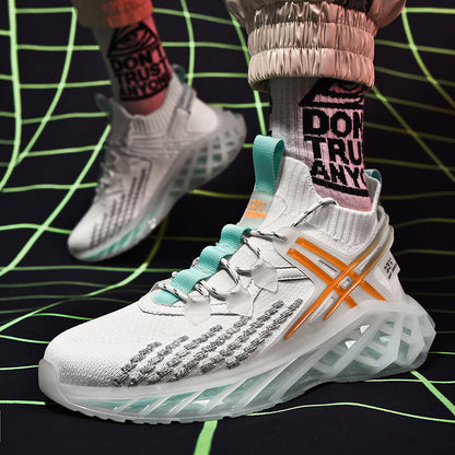 Men's Luminous Lightweight Casual Sports Running Shoes