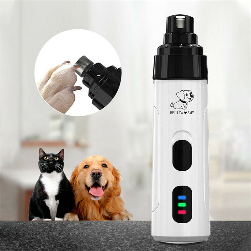 Pet Dog Cat Nail, Care Clipper Electric Kit