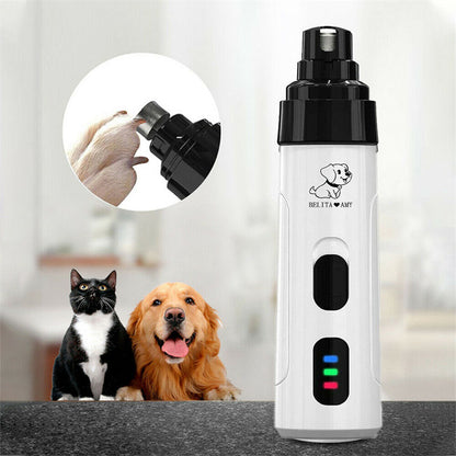 Pet Dog Cat Nail, Care Clipper Electric Kit