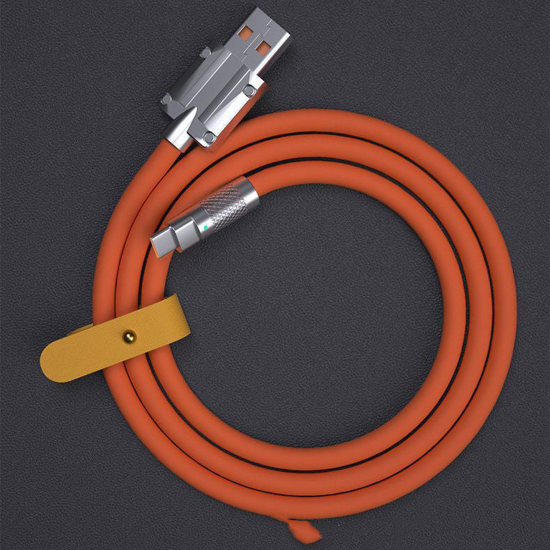 Fast Charging Cable 120W Liquid Silicone Data