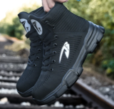 High-top smash-proof shoes