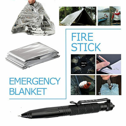 Products 14-In-1 Outdoor Emergency Survival Kit Camping