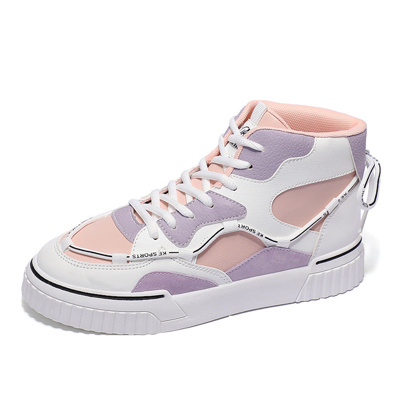 High Top White Shoes Women