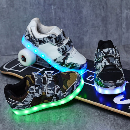 LED light children's shoes