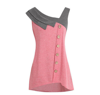 Shirt With Buttons Plus Size Vest