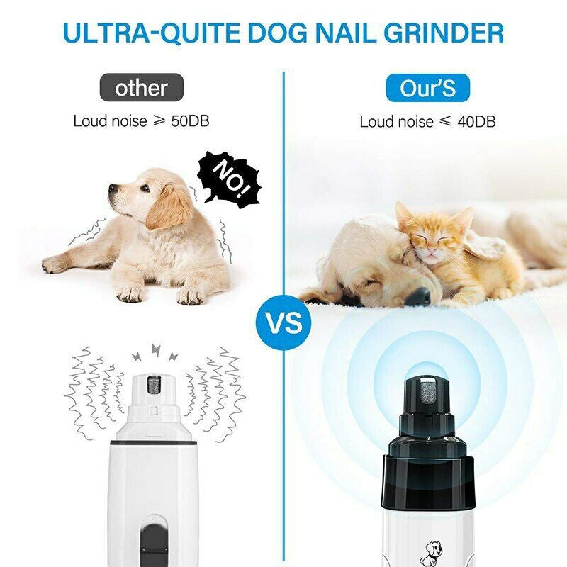 Pet Dog Cat Nail, Care Clipper Electric Kit