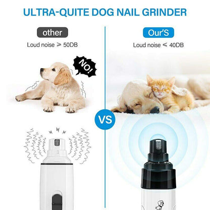 Pet Dog Cat Nail, Care Clipper Electric Kit