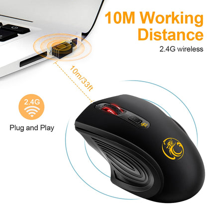 Wireless Mouse USB Computer