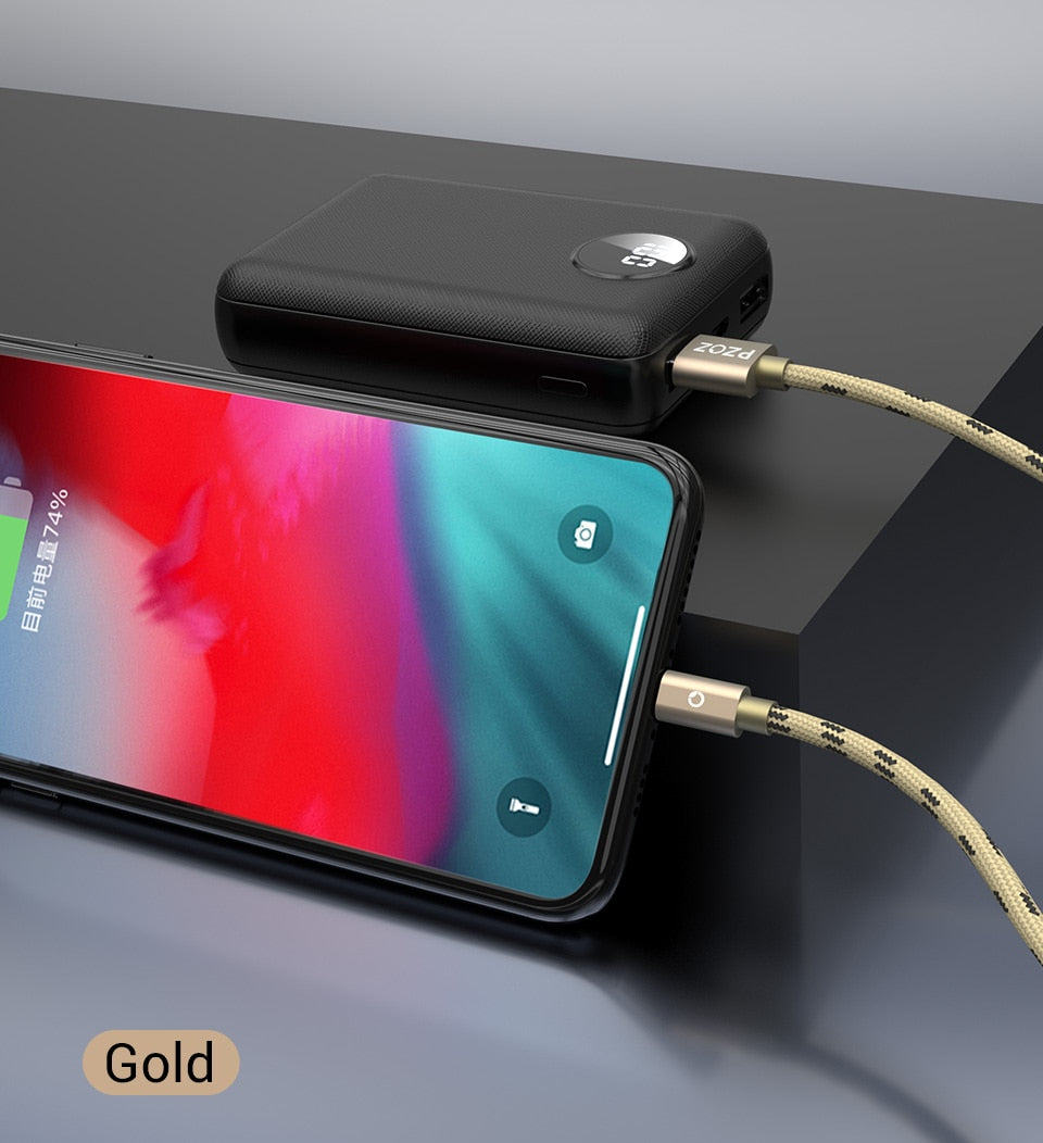 PZOZ Usb Cable For iphone cable 14 13 12 11 pro max Xs Xr X SE 8 7 6s plus ipad air mini fast charging cable For iphone charger