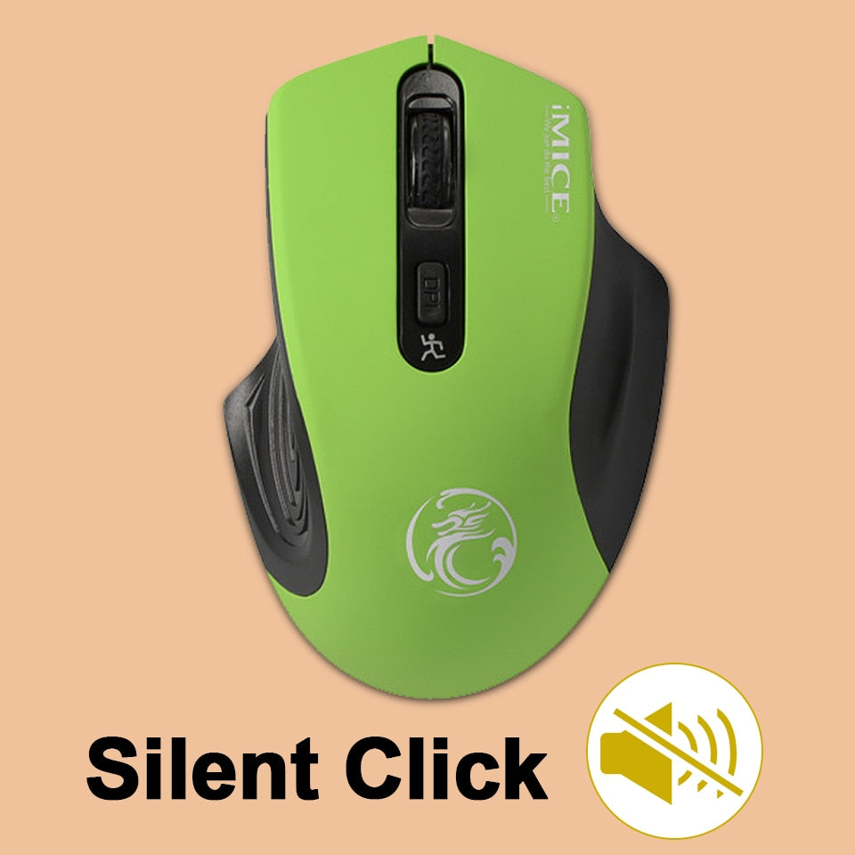 Wireless Mouse USB Computer