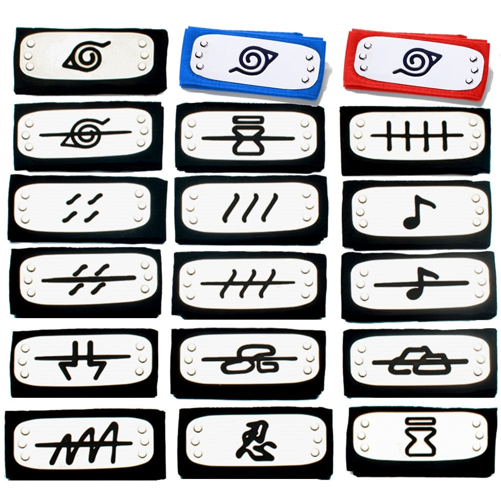 Anime Boruto Accessories Headbands