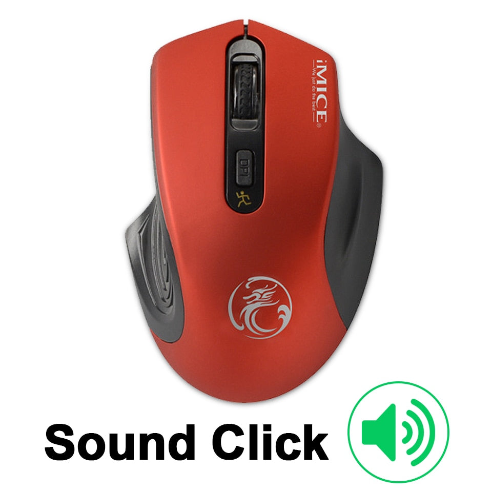 Wireless Mouse USB Computer