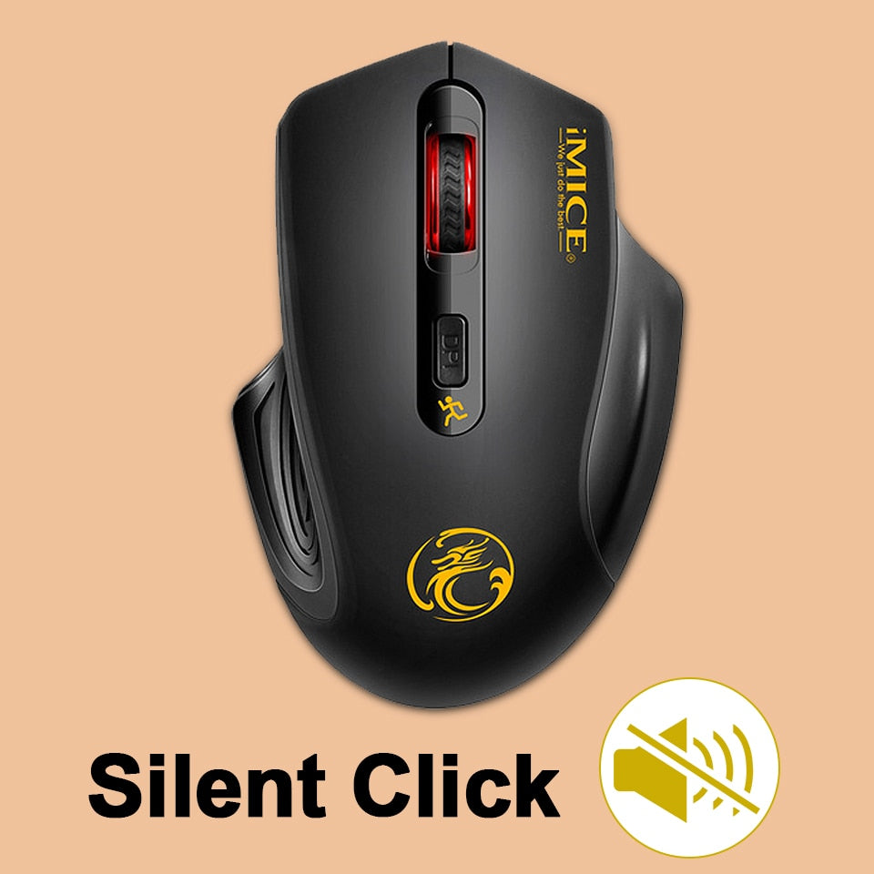 Wireless Mouse USB Computer