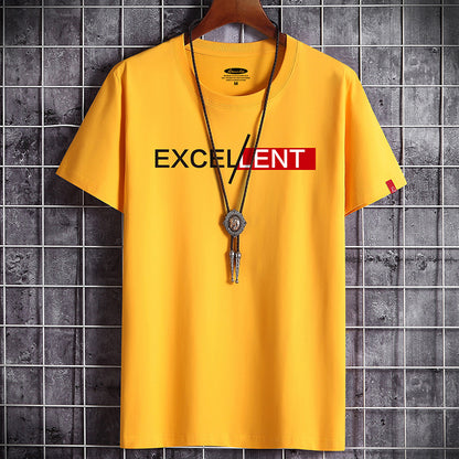 Cotton Summer Men's Short-sleeved T-shirt