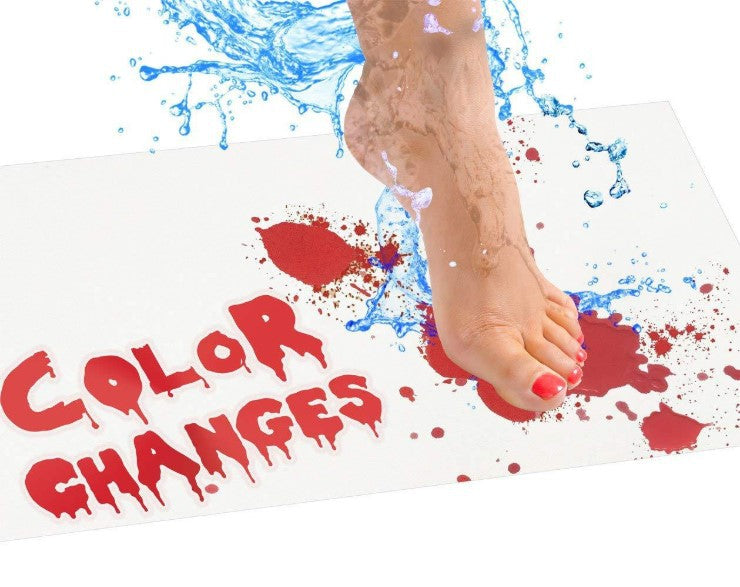 Color Changing Quality Doormat Blood Novelty Bathroom Mat - Catch And Ship