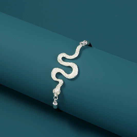 Silver Snake, glow-in-the-dark
