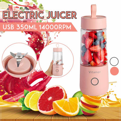 350ml Portable Blender Juicer Electric USB