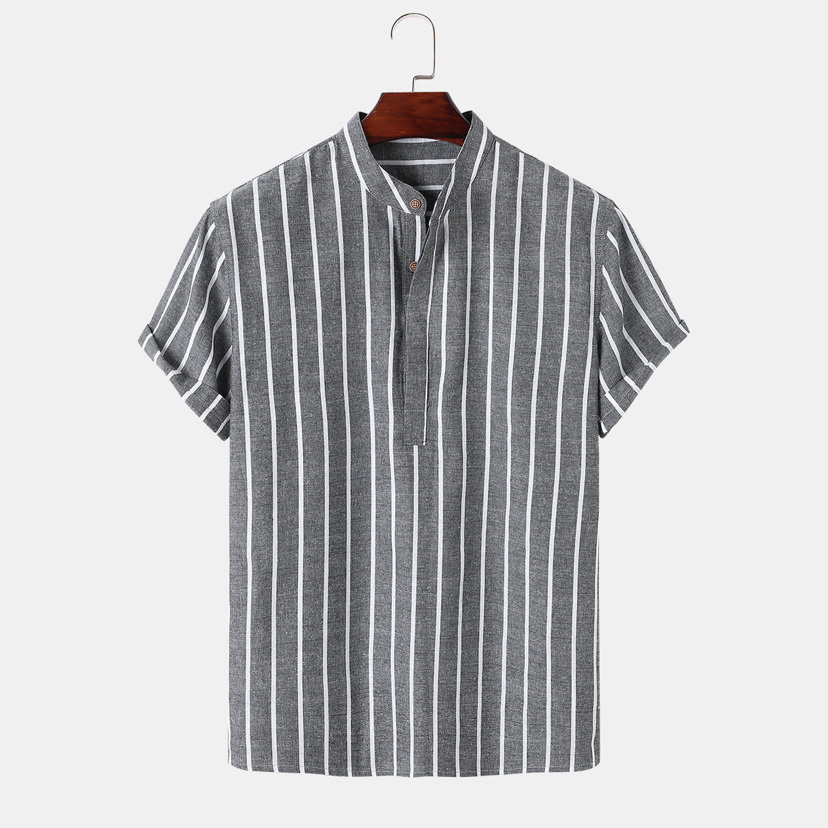 Casual Men's Shirt Short Sleeve