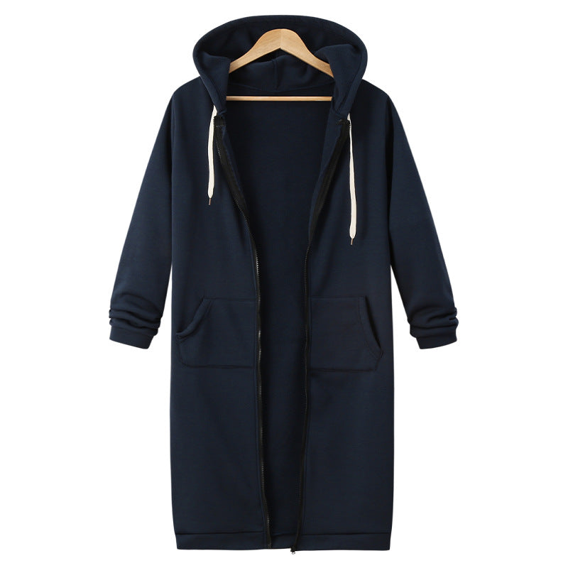 Sweater Fleece Long Jacket