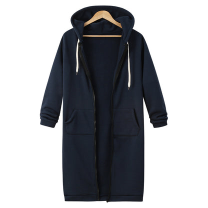 Sweater Fleece Long Jacket
