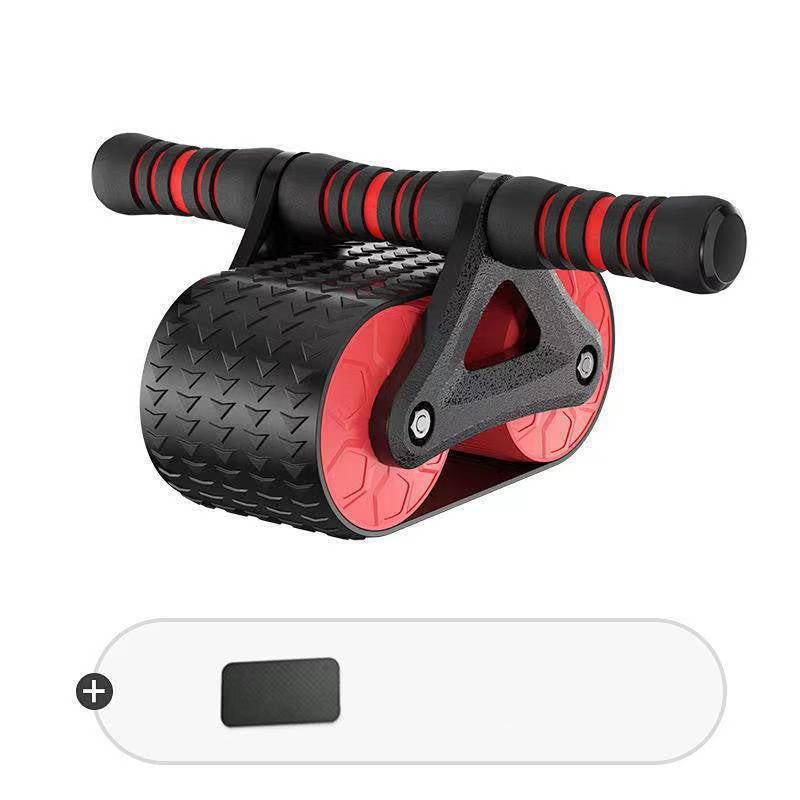 Products Double Wheel Abdominal Exerciser Women Men Automatic Rebound