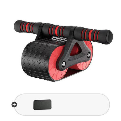 Products Double Wheel Abdominal Exerciser Women Men Automatic Rebound