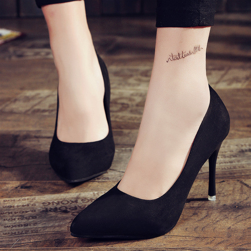 Style Shallow Mouth High Heel Women's Shoes